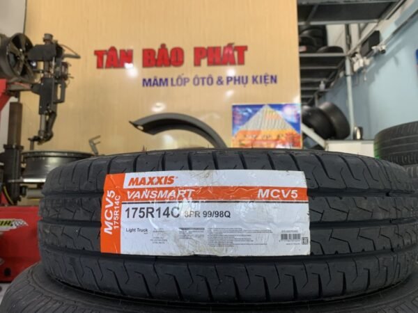 Lốp Maxxis 175R14C 8PR MCV5 Góc Chụp 4